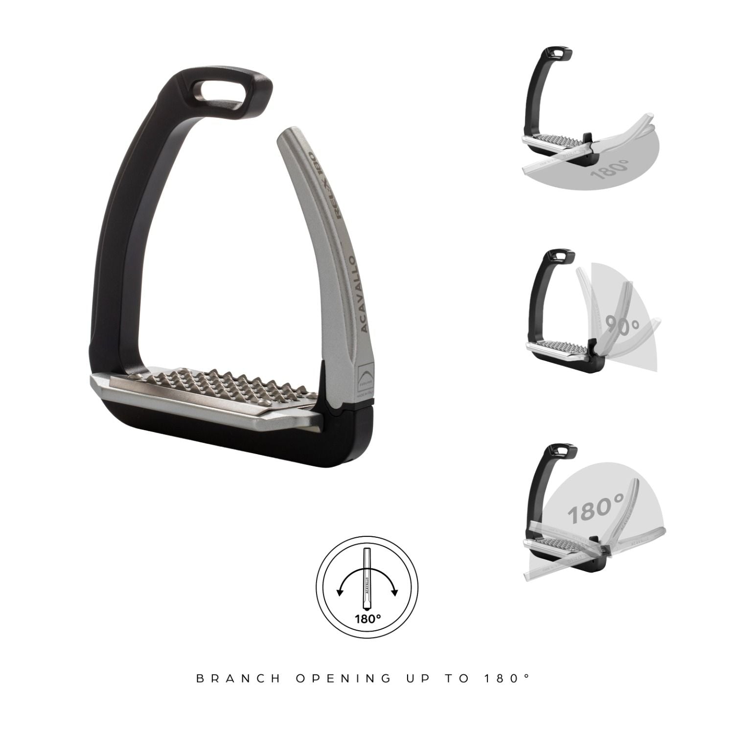 Acavallo Safety Stirrups REL-X 180