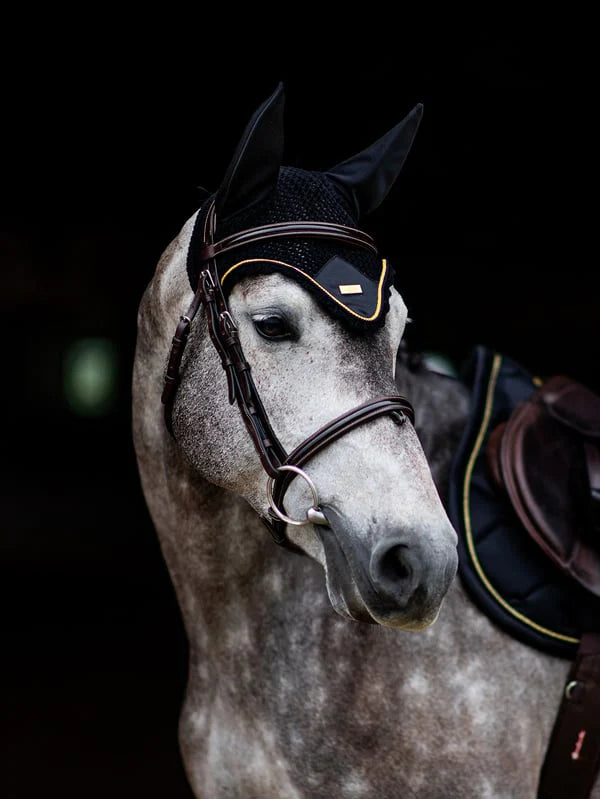 Equestrian Stockholm | Ear Bonnet Black Gold