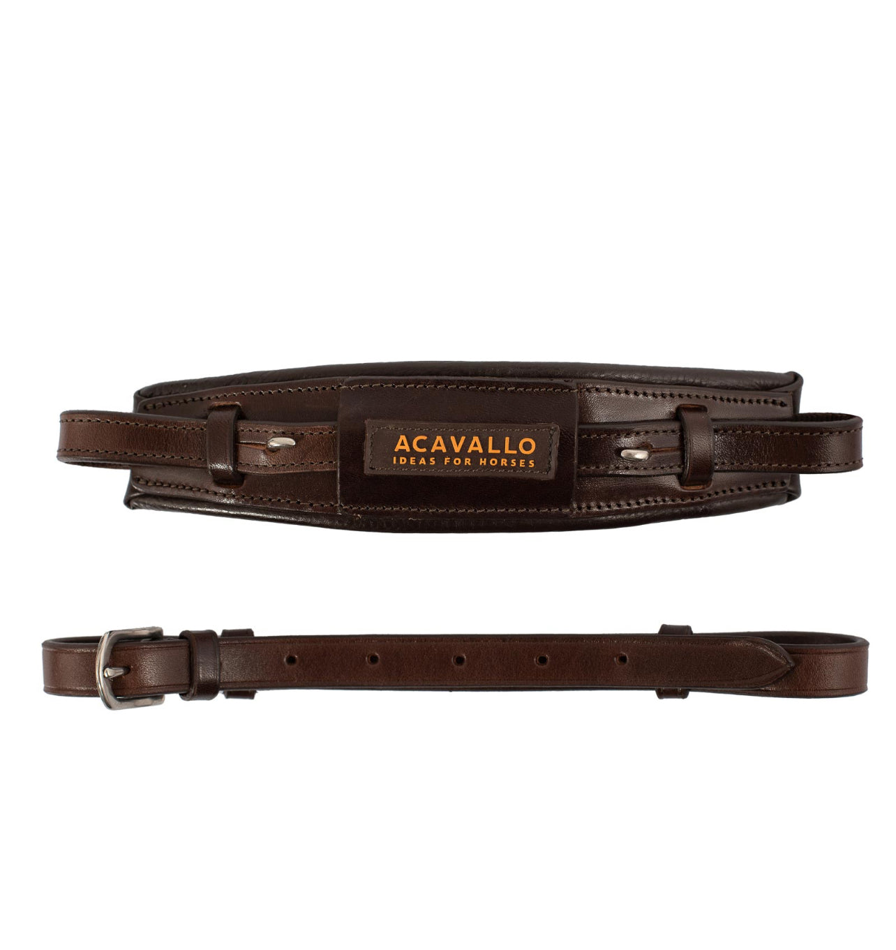 ACAVALLO Hackamore noseband with hackamore