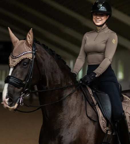 Ear Bonnet Champagne / Equestrian Stockholm