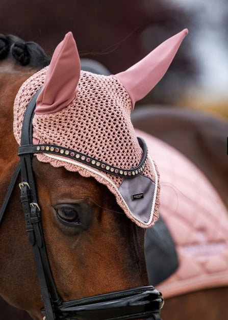 Ear Bonnet Pink / Equestrian Stockholm