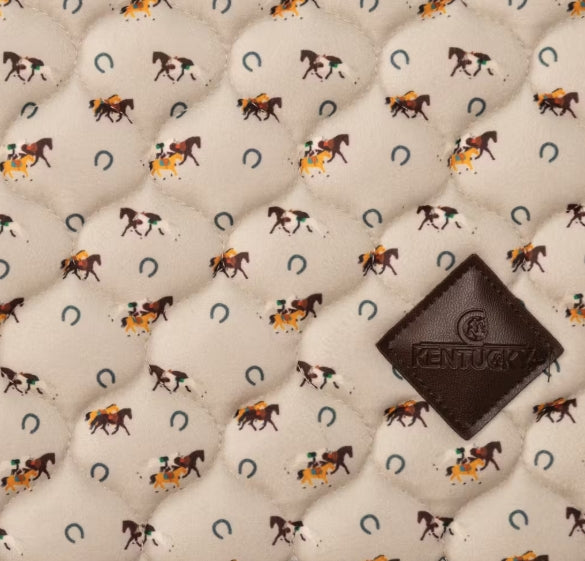 KENTUCKY saddle pad Velvet Horse printing Dressage