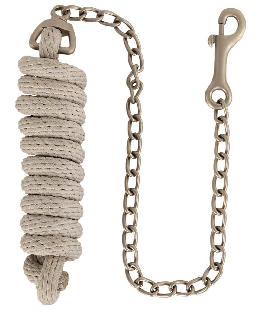 Chain Lead Rope BR Lead Rope with Chain (Stud Chain) – Royal Horse Boutique