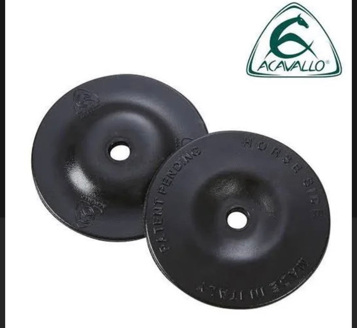 Acavallo Gel Bit guard Contoured Black