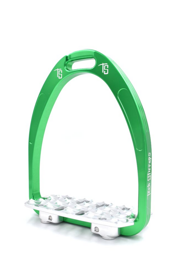 Tech Stirrups Brixia Endurance Green
